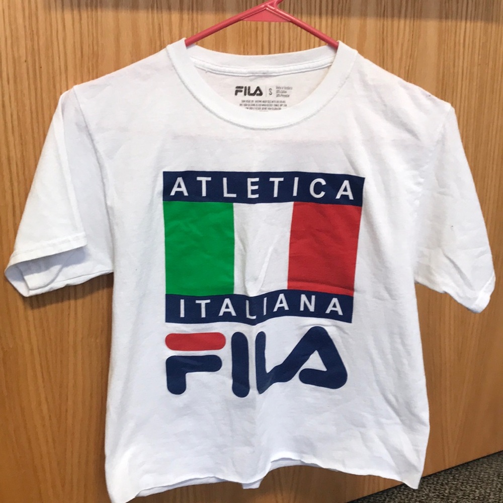 FILA cropped tee shirt